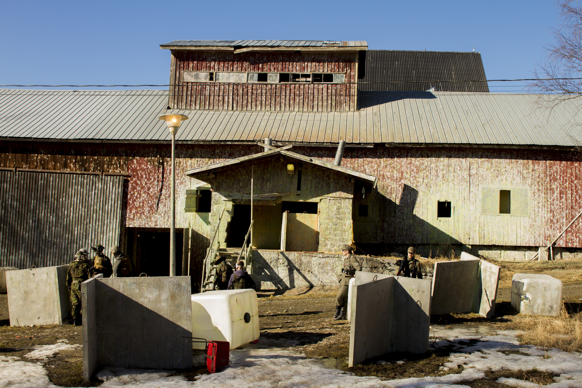 Pelialuekatsaus Jämsän paintball 15.3.2015
